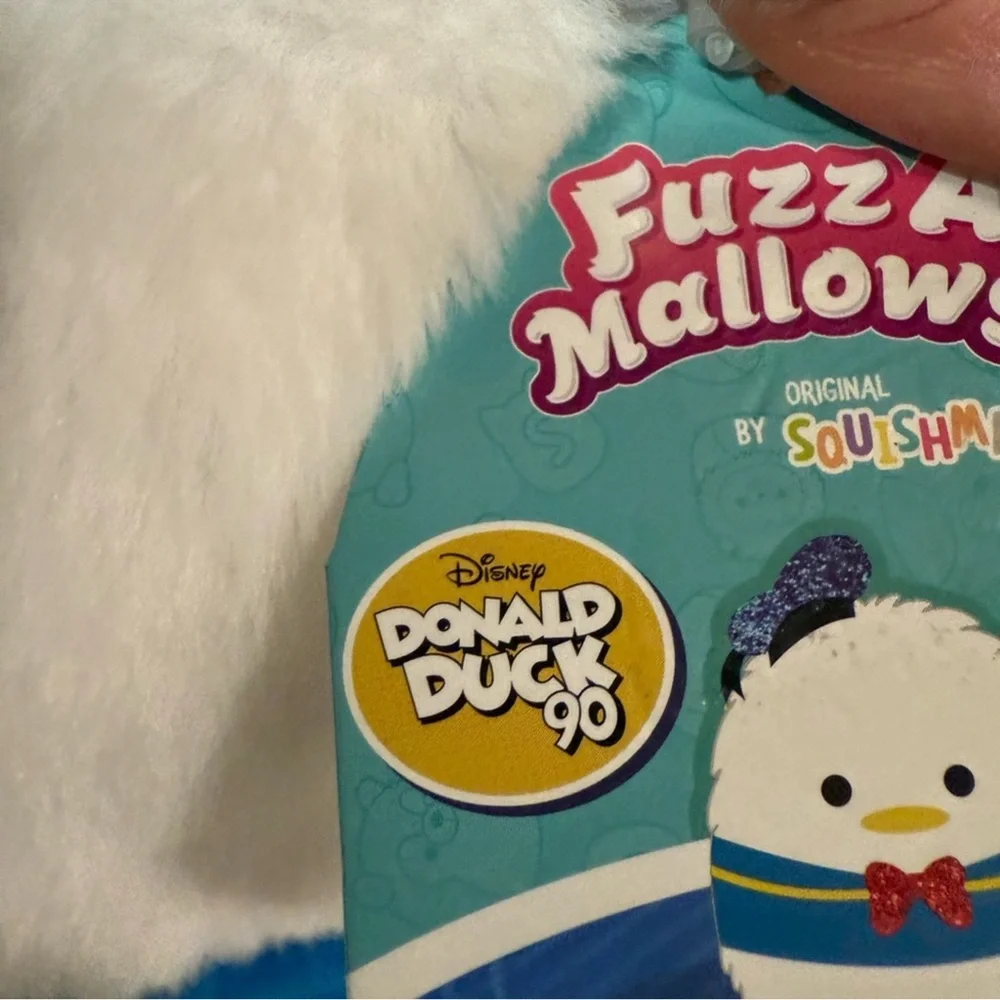 Disney FuzzAmallows by Squishmallows 90th Anniversary Donald Duck